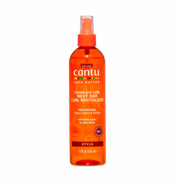 Spray revitalizante de rizos Comeback Curl Next Day de Cantu