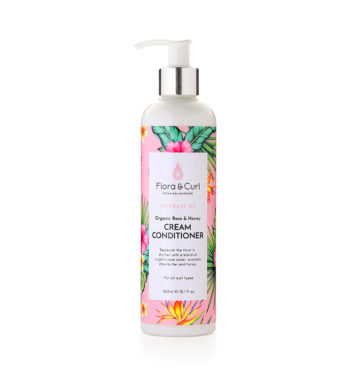 Acondicionador hidratante ORGANIC ROSE & HONEY CREAM CONDITIONER de FLORA & CURL en Beths