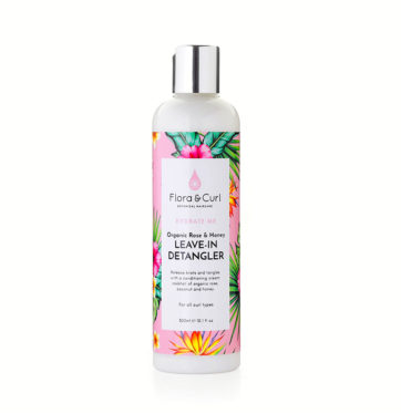 Acondicionador desenredante sin aclarado ROSE + HONEY MILK de FLORA & CURL en Beths