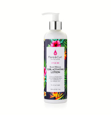 Activador rizos SWEET HIBISCUS CURL ACTIVATING LOTION de FLORA & CURL en Beths