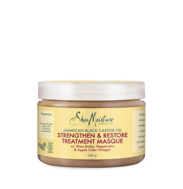 Mascarilla Strengthen & Restore Jamaican Black Castor Oil de Shea Moisture - Beth´s Hair