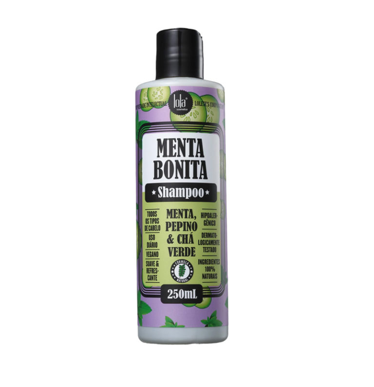Champú energizante MENTA BONITA de LOLA COSMETICS Tienda