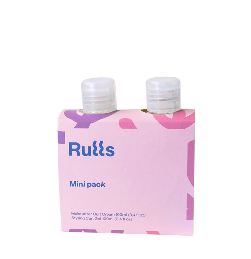 Pack Minis gel de definición y crema de peinado de RULLS