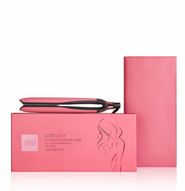 Plancha de pelo GHD Platinum+ Styler Rosa Solidaria Pink Take Control Now