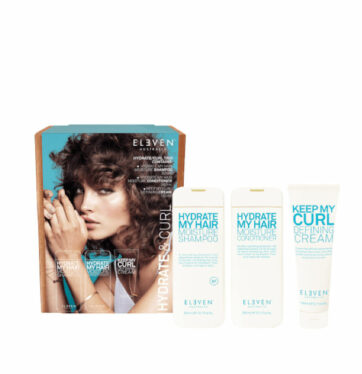 Pack 2021 HYDRATE & CURL TRIO de ELEVEN AUSTRALIA