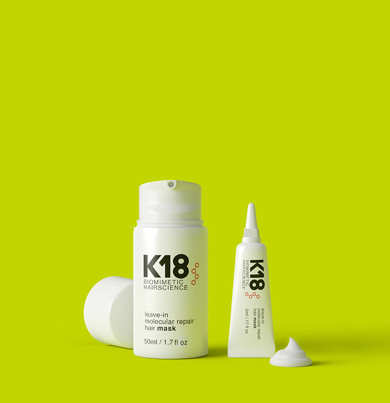 K18 Mascarilla Capilar Reparadora Molecular Sin Enjuague 15ml