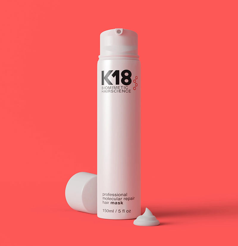  K18 Mascarilla capilar de reparación molecular de 4 Minutos  para revertir clínicamente el daño capilar, 1.7 fl oz. : Belleza y Cuidado  Personal