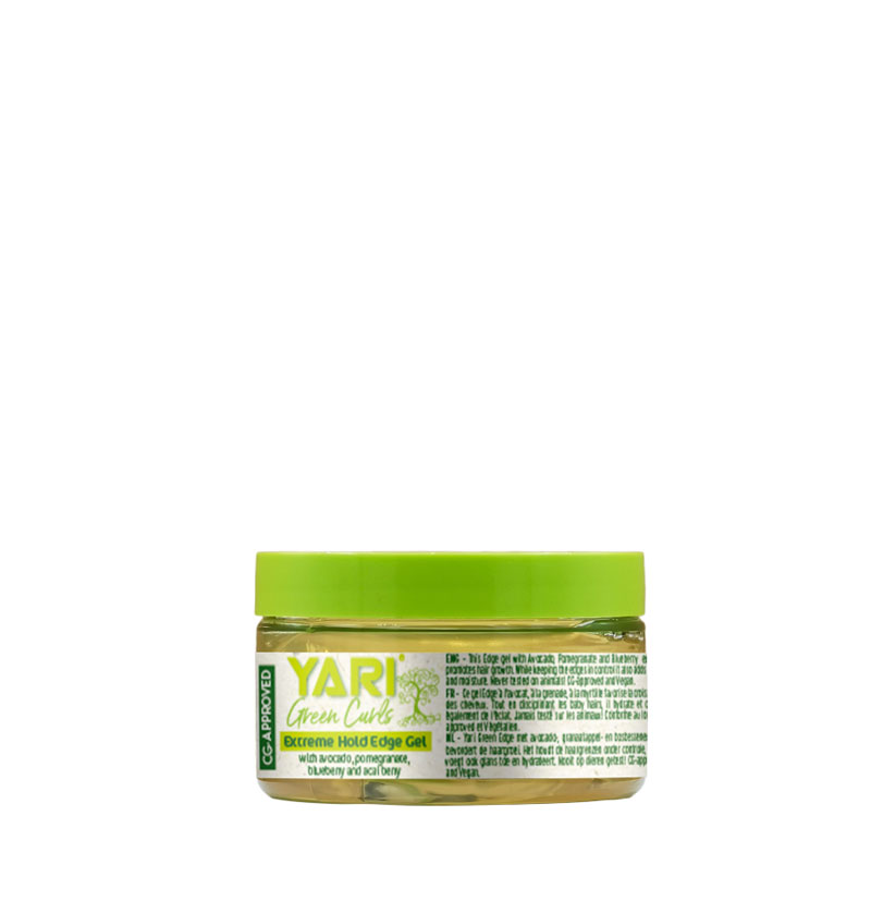 Gel definición rizos fijación fuerte Extreme Hold Edge Green Curls de Yari
