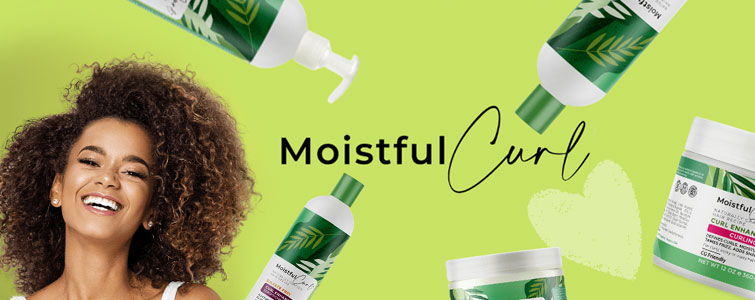 Productos marca Moistful Curl aptos para el método curly en tienda ofertas peluquería beths hair