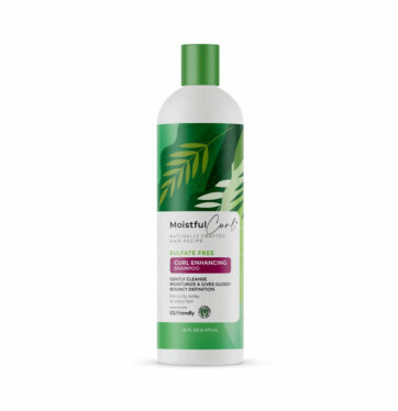 Champú hidratante sin sulfatos Sulfate Free Curl Enhancing Shampoo de Moistful Curl 473ml