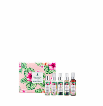 Pack de viaje Mini Essentials Curl Kit de Flora & Curl