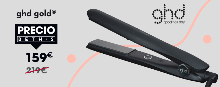 Oferta plancha ghd gold styler con descuento en BETH'S Hair
