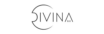 Logo productos marca divina blk método curly en Beth's Hair