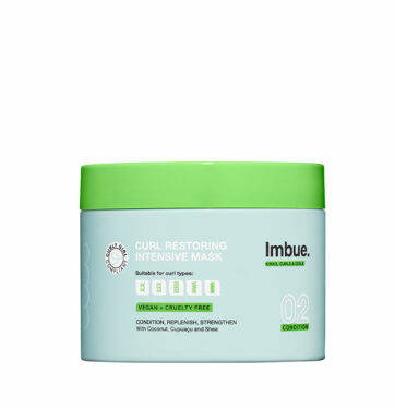 MASCARILLA HIDRATACIÓN INTENSIVA RIZOS CURL RESTORING INTENSIVE MASK de IMBUE