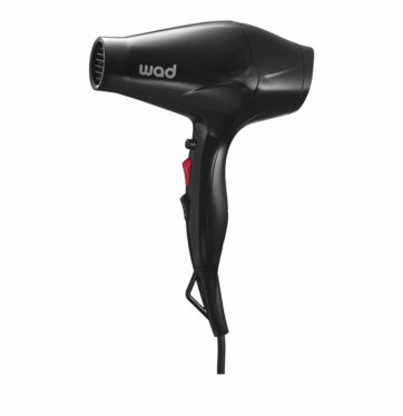 SECADOR ultra ligero ATMOSFER HAIR DRYER BLACK de WAD