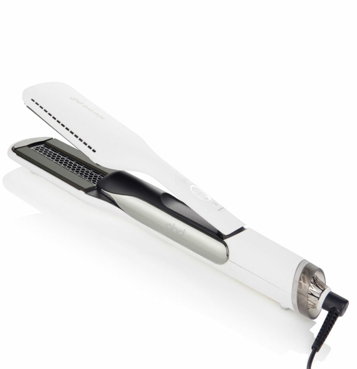Plancha de pelo y secador de aire caliente 2 en 1 ghd duet blanca - BETH·S  HAIR - Tienda online con ofertas en productos para el cabello
