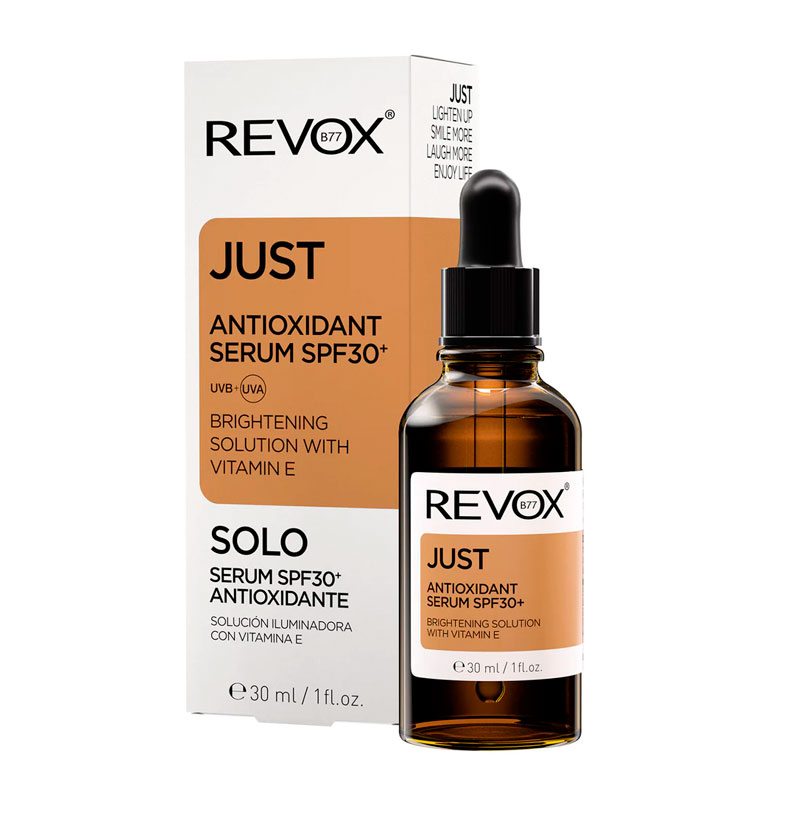 Serum Antioxidante con protección solar SPF30+ ANTIOXIDANT SERUM de REVOX B77 JUST