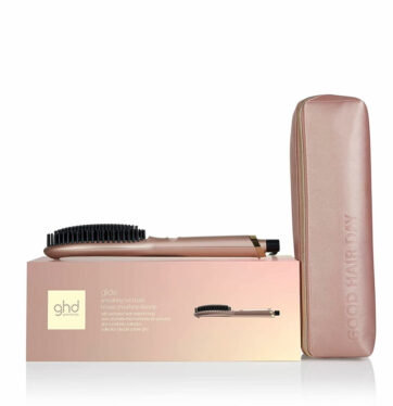 Oferta Cepillo eléctrico alisador GHD Glide tono bronce Sunsthetic Collection Beth's Hair