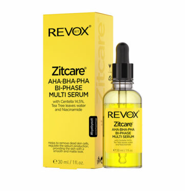 Multi-Sérum bifásico para piel grasa o con acné AHA · BHA · PHA Multi Serum de REVOX B77 ZITCARE BETH'S HAIR