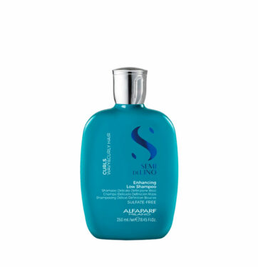 Champú delicado para definir ondas y rizos Curls Enhacing Low Shampoo SEMI DI LINO CURLS de ALFAPARF 250ml