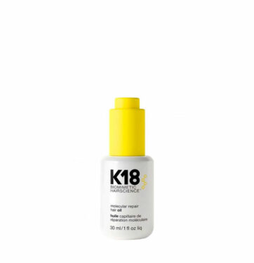 aceite capilar reparador molecular con protección térmica y anti encrespamiento repair hair oil de K18
