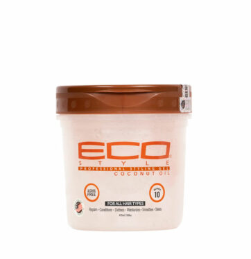 Gel definición y fijación con aceite de coco COCONUT OIL de ECO STLYLE 473ml