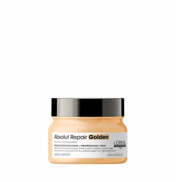 Mascarilla ligera dorada reparación con proteínas ABSOLUT REPAIR GOLDEN de L'ORÉAL SERIE EXPERT 250ml