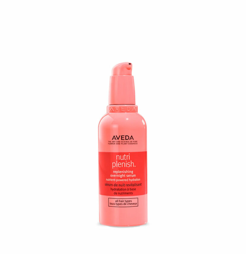 Sérum hidratante de reparación nocturna Nutriplenish Replenishing Overnight Serum de Aveda 100ml BETH'S HAIR