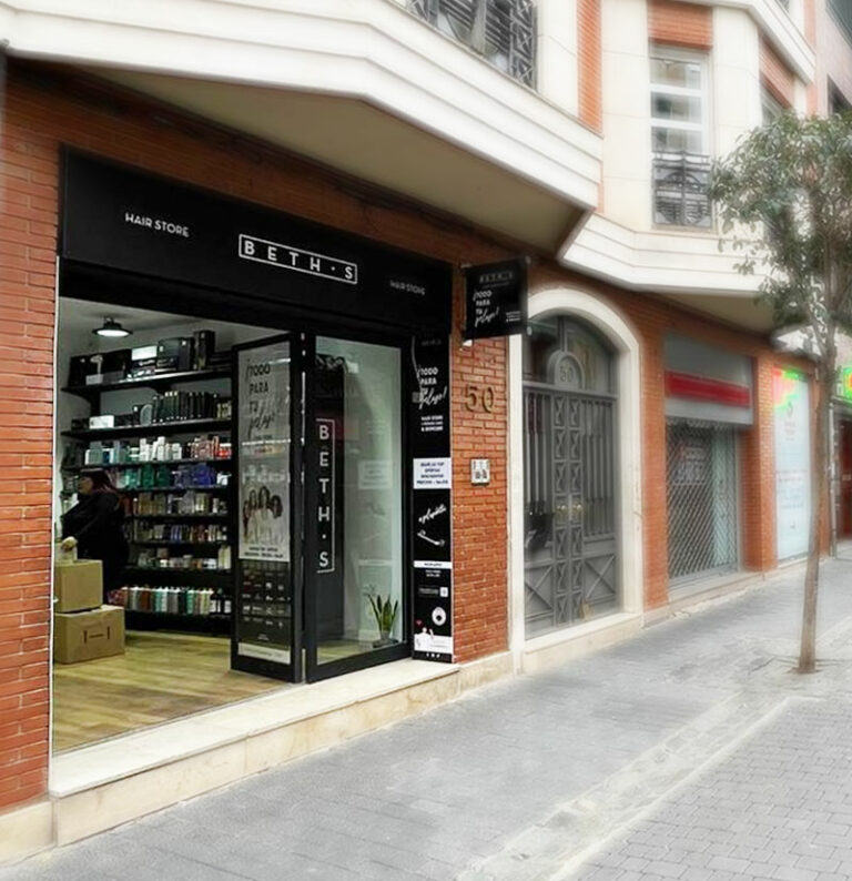 Tienda productos para el pelo peluquería BETH'S HAIR Getafe Madrid