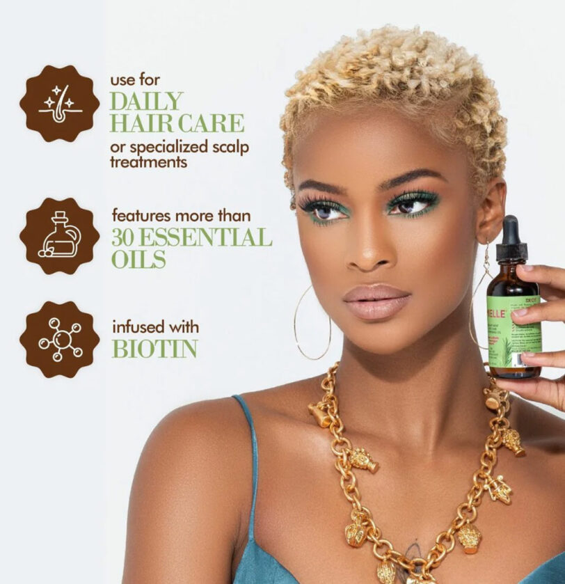 Aceite de romero crecimiento Rosemary Mint Scalp & Hair Strengthening Oil de Mielle 59ml BETH'S HAIR
