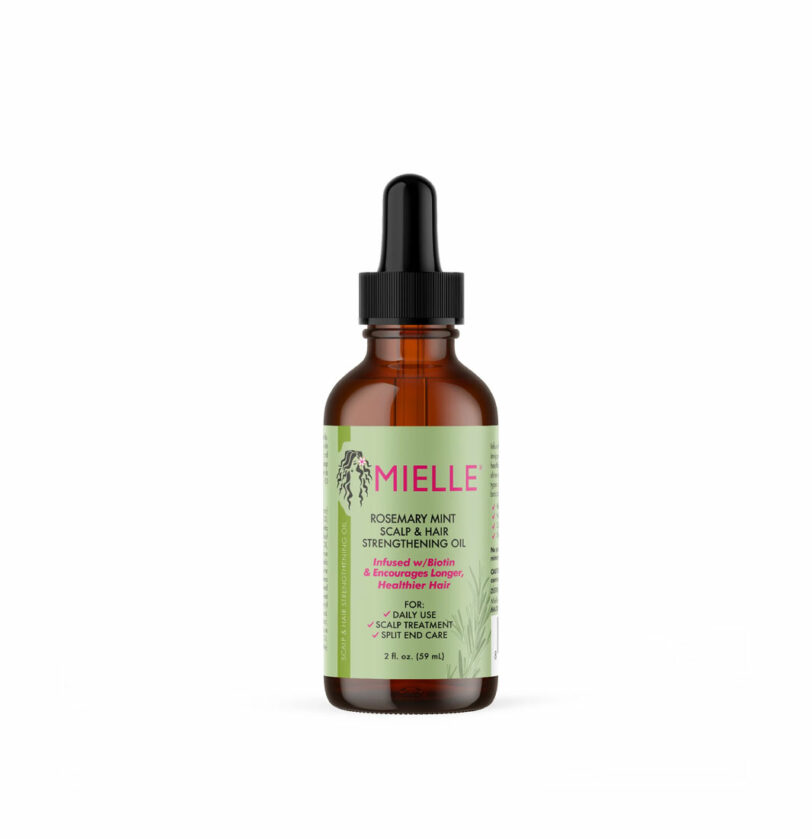 Aceite de romero crecimiento Rosemary Mint Scalp & Hair Strengthening Oil de Mielle 59ml BETH'S HAIR