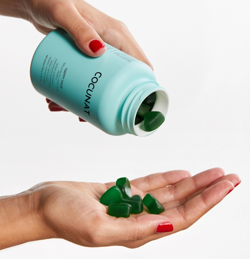 Vitaminas fortalecedoras del cabello Happy Hair de Cocunat BETH'S HAIR Vitaminas fortalecedoras del cabello Happy Hair de Cocunat BETH'S HAIR