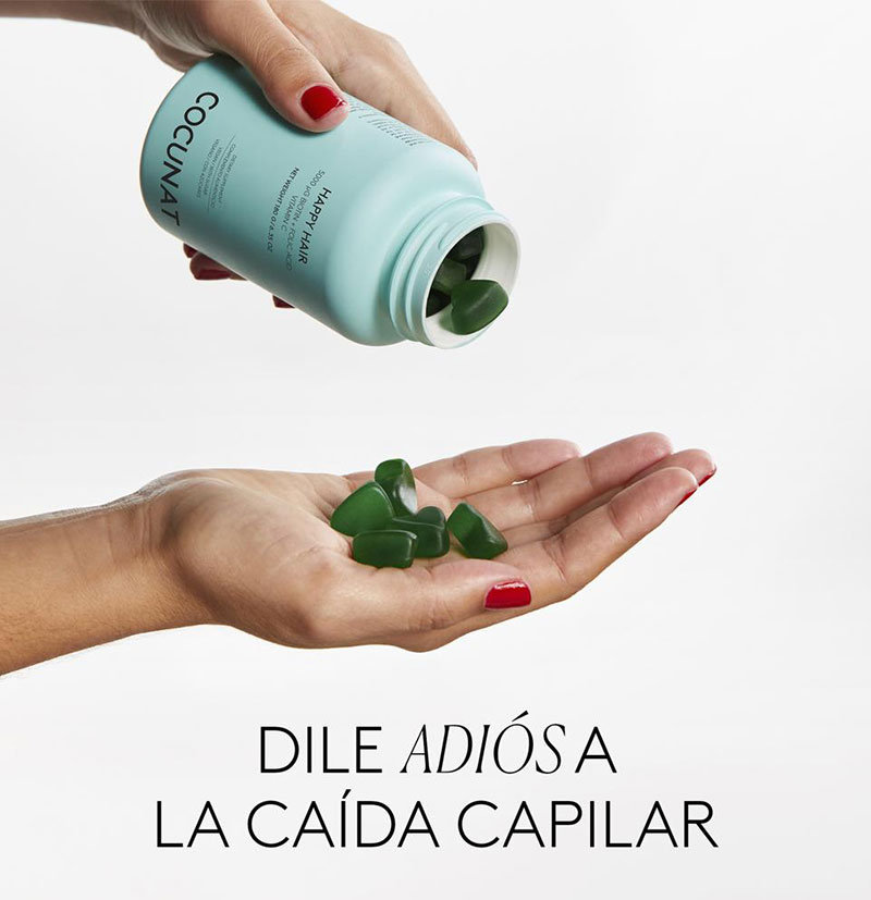 Vitaminas fortalecedoras del cabello Happy Hair de Cocunat BETH'S HAIR Vitaminas fortalecedoras del cabello Happy Hair de Cocunat BETH'S HAIR