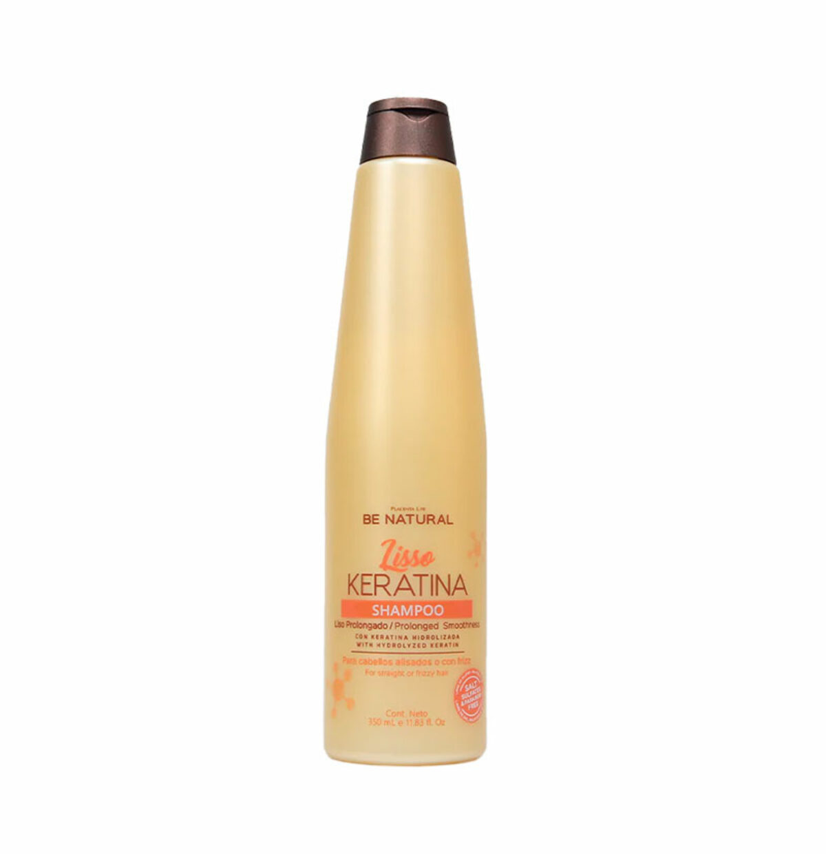 Champú liso prolongado Lisso Keratina de BE NATURAL BETH·S HAIR