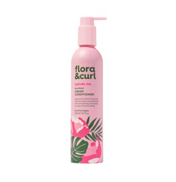 Acondicionador hidratante con agua de rosas Rose Water Cream Conditioner de FLORA & CURL BETH'S HAIR