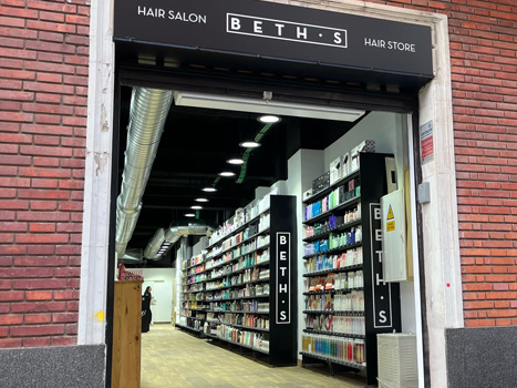 Tienda BETH’S HAIR Barcelona · Joanic / Barri de Gràcia