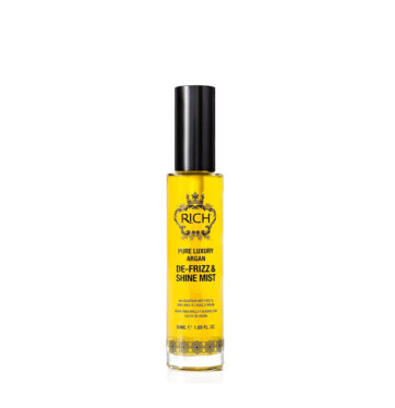 Bruma brillante anti encrespamiento Argan De-Frizz & Shine Mist de RICH BETH'S HAIR