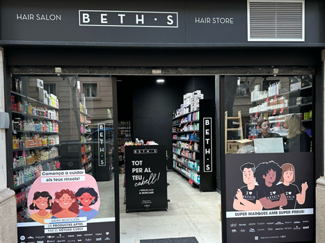 Tienda BETH’S HAIR Barcelona · C. de Europa 21 / Barri de Les Corts