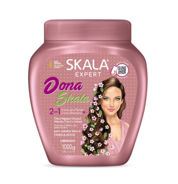 Crema 2 en 1 nutrición lisos y ondulados Dona Skala de SKALA BETH'S HAIR