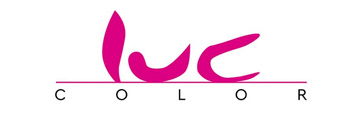 Logo marca productos LUC COLOR curly rizos en BETH'S HAIR