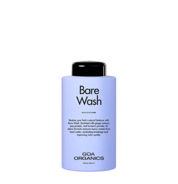 Champú purificante metal detox Bare Wash de GOA ORGANICS BETH'S HAIR