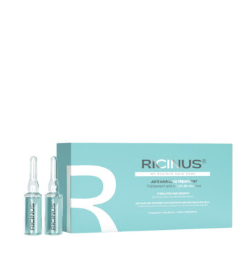 Tratamiento en ampollas para frenar la caída del cabello con Aceite de Ricino Anti Hair Loss Treatment de RICINUS BETH'S HAIR