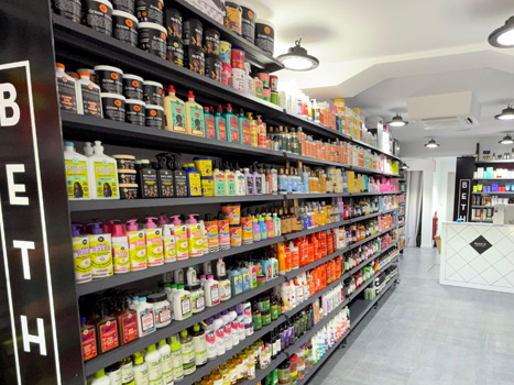 BETH'S HAIR Alcalá de Henares Madrid tienda productos para el cabello y skincare