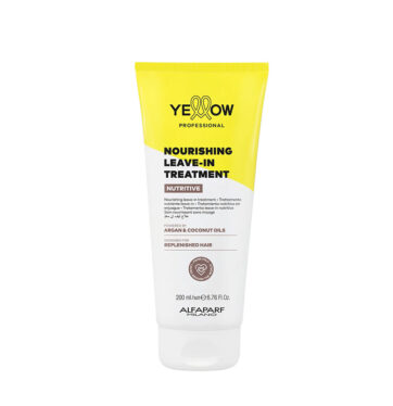 Tratamiento nutritivo sin aclarado para cabellos secos con aceite de argán y coco de YELLOW PROFESSIONAL BETH'S HAIR