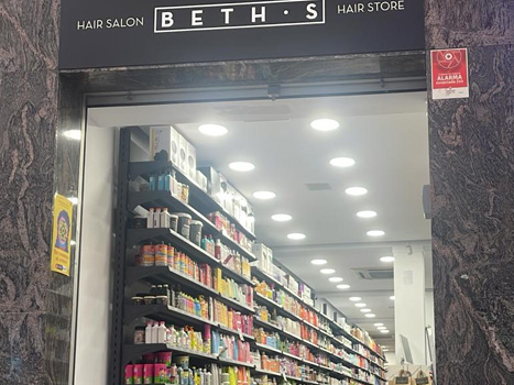 BETH'S HAIR Barcelona Nou Barris Virrei Amat tienda productos para el cabello y skincare