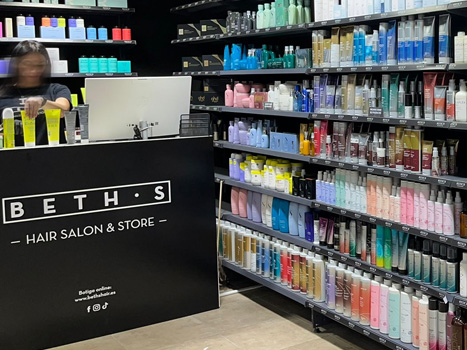 BETH'S HAIR Sabadell Rambla tienda productos para el cabello y skincare
