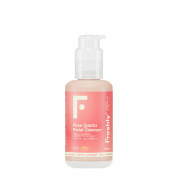 Gel limpiador facial 99,9% natural Rose Quartz Facial Cleanser de Freshly Cosmetics