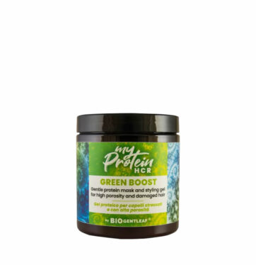 mascarilla gel fijador con proteinas green boost my protein de BIO GENTLEAF