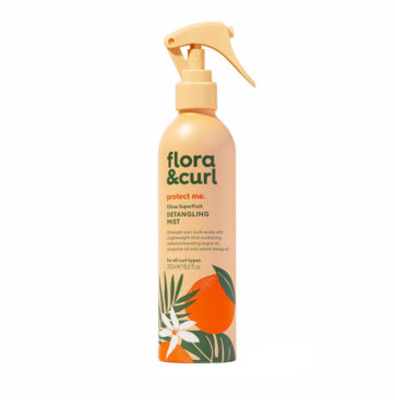Spray desenredante y protección Citrus Superfruit Detangling Mist De FLORA & CURL BETH'S HAIR