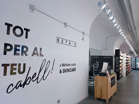 BETH'S HAIR Barcelona C/ Ganduxer 26 diagonal tienda productos para el cabello y skincare